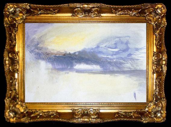 framed  Joseph Mallord William Turner Rain Cloud, ta009-2